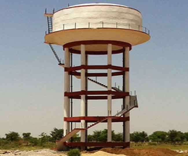 52 Overhead water tank are made only papers