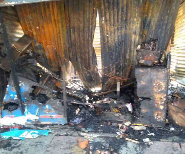 Four Shop Caught Fire at Rudrapur 15972311 - दैनिक जागरण - दैनिक जागरण