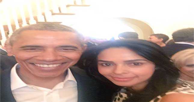 Mallika Sherawat proud moment with US President Obama