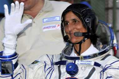 Sunita Williams greets Indians from space on Diwali