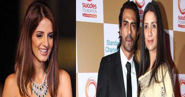 Arjun Rampal and Mehr Jesia may have been filing for a divorce