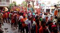 जलाभिषेक के लिए उमडे कांवडिए For Jalabhishek Umde Kanvdia