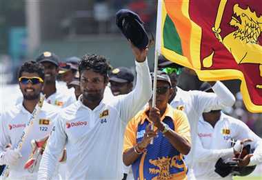 संगा की हुई ग्रैंड विदाई, राष्ट्रपति और प्रधानमंत्री भी पहुंचे Kumar Sangakkara bids farewell to international cricket