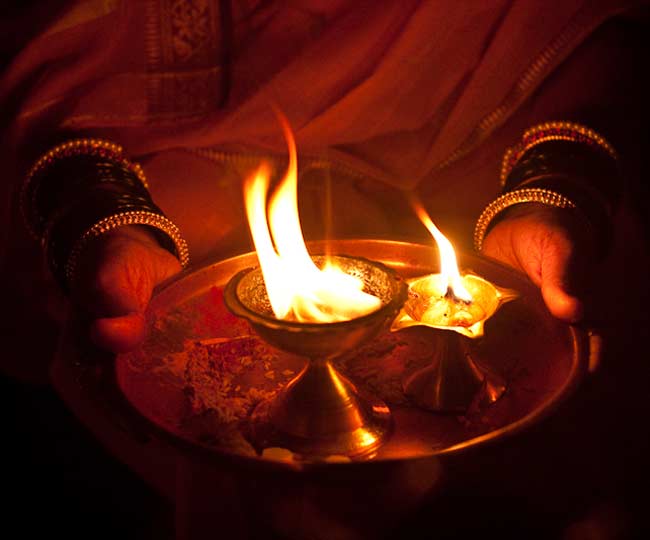 Why do we light lamp in front of god there is a scientific reason behind