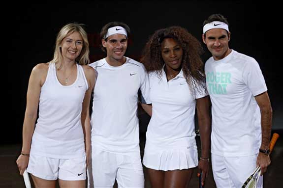 Tennismen and tennis women