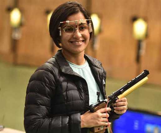 Heena Sidhu won Bronze in Shooting