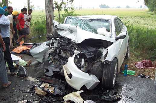 Five deaths in road accident