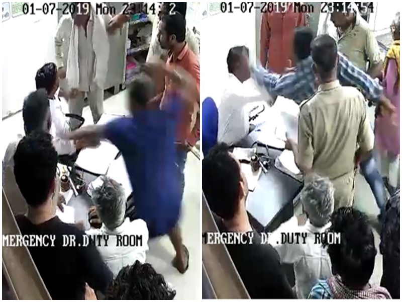 Bhind News : à¤à¤¬ à¤­à¤¿à¤à¤¡ à¤®à¥à¤ à¤®à¤°à¥à¤ à¤à¥ à¤°à¤¿à¤¶à¥à¤¤à¥à¤¦à¤¾à¤° à¤¨à¥ à¤à¥ à¤¡à¥à¤à¥à¤à¤° à¤¸à¥ à¤®à¤¾à¤°à¤ªà¥à¤,à¤¸à¤¾à¤®à¤¨à¥ à¤à¤¯à¤¾ CCTV VIDEO