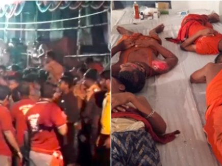 à¤®à¥à¤à¤«à¥à¤«à¤°à¤ªà¥à¤° à¤à¥ à¤à¤°à¥à¤¬à¤¨à¤¾à¤¥ à¤®à¤à¤¦à¤¿à¤° à¤®à¥à¤ à¤­à¤à¤¦à¤¡à¤¼, 25 à¤à¤¾à¤¯à¤²
