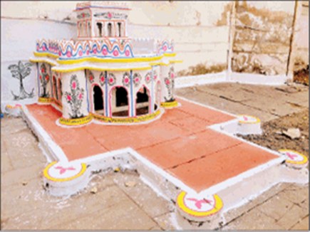 बेटों में शिवाजी, बेटियों में महालक्ष्मी के संस्कार देने घर-घर पूजे जाते हैं किला