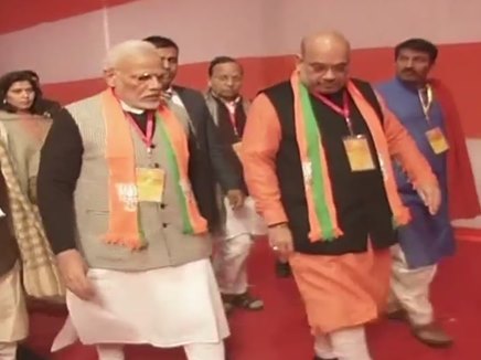 LIVE: à¤
मित शाह- मà¥à¤¦à¥à¤à¥ à¤à¤¾ à¤à¤¾à¤°à¥à¤¯à¤à¤¾à¤² बà¥à¤¦à¤¾à¤, 2019 मà¥à¤ फिर सॠबनाà¤à¤à¤à¥ सरà¤à¤¾à¤°