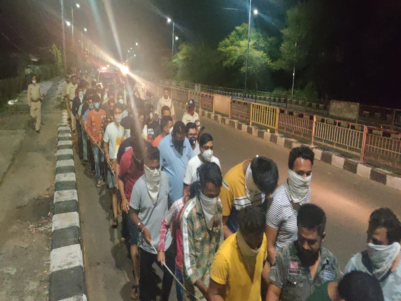 Total Lockdown in Bhopal : टोटल लॉकडाउन के दौरान होटल में चल रही थी पार्टी, 50 लोगों को लाए थाने