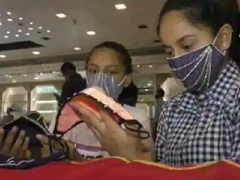 Diamonds attach with Masks selling for 4 Lakh each Surat Jeweller ...