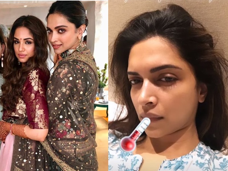 Deepika Padukone ने बेस्ट फ्रेंड की शादी में की इतनी मस्ती कि बीमार हो गई, पास ही है एनिवर्सरी