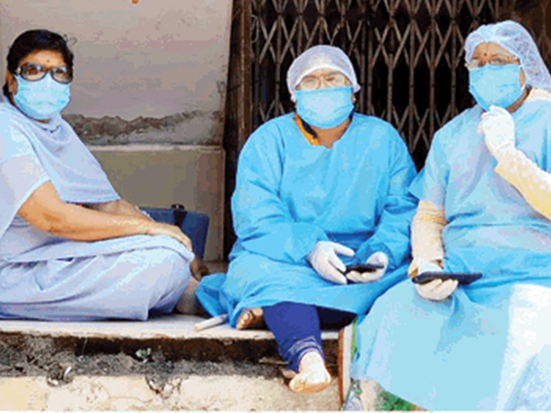 Coronavirus Indore News: These women doing 10 hours continuous ...