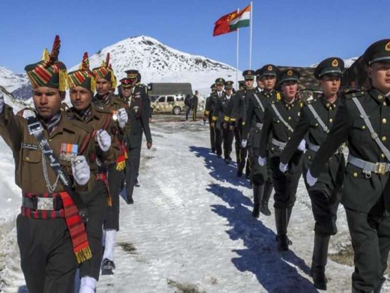 Tension at LAC due to chinese soldiers both nation increases army ...