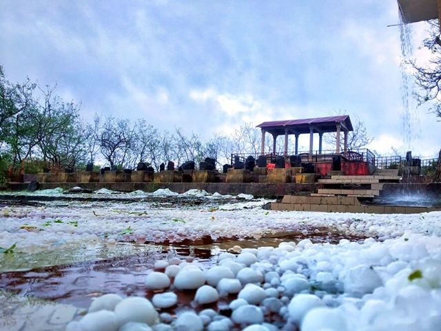Madhya Pradesh Weather : बारिश à¤à¤° à¤à¤²à¥à¤ सॠà¤à¥à¤²à¥ मà¥à¤ रà¤à¥ फसल बरà¥à¤¬à¤¾à¤¦, 20 à¤à¥ मà¥à¤¤